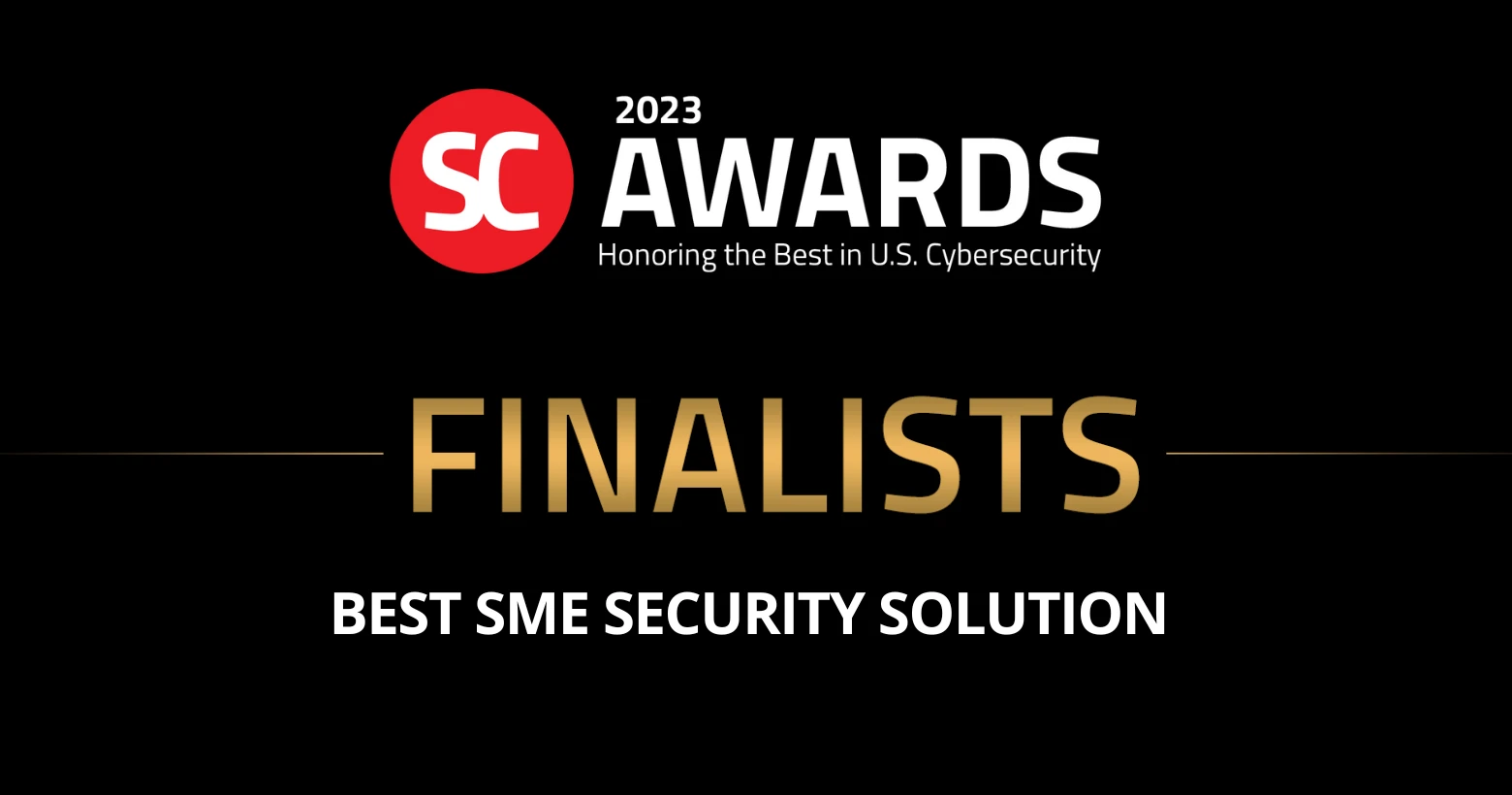 2023 SC Awards 入围者最佳中小企业安全解决方案 媒体